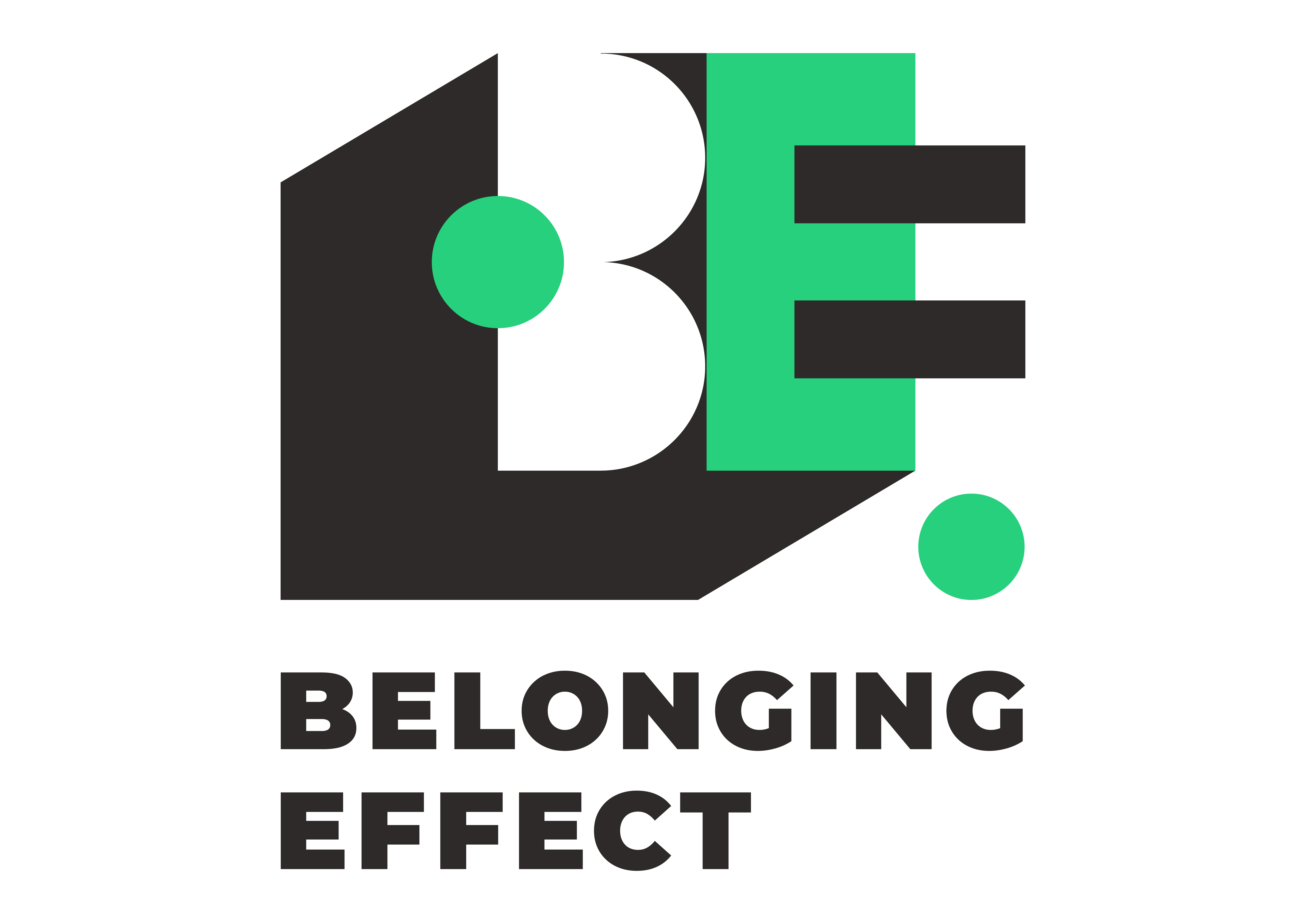BE rebrand logo stack